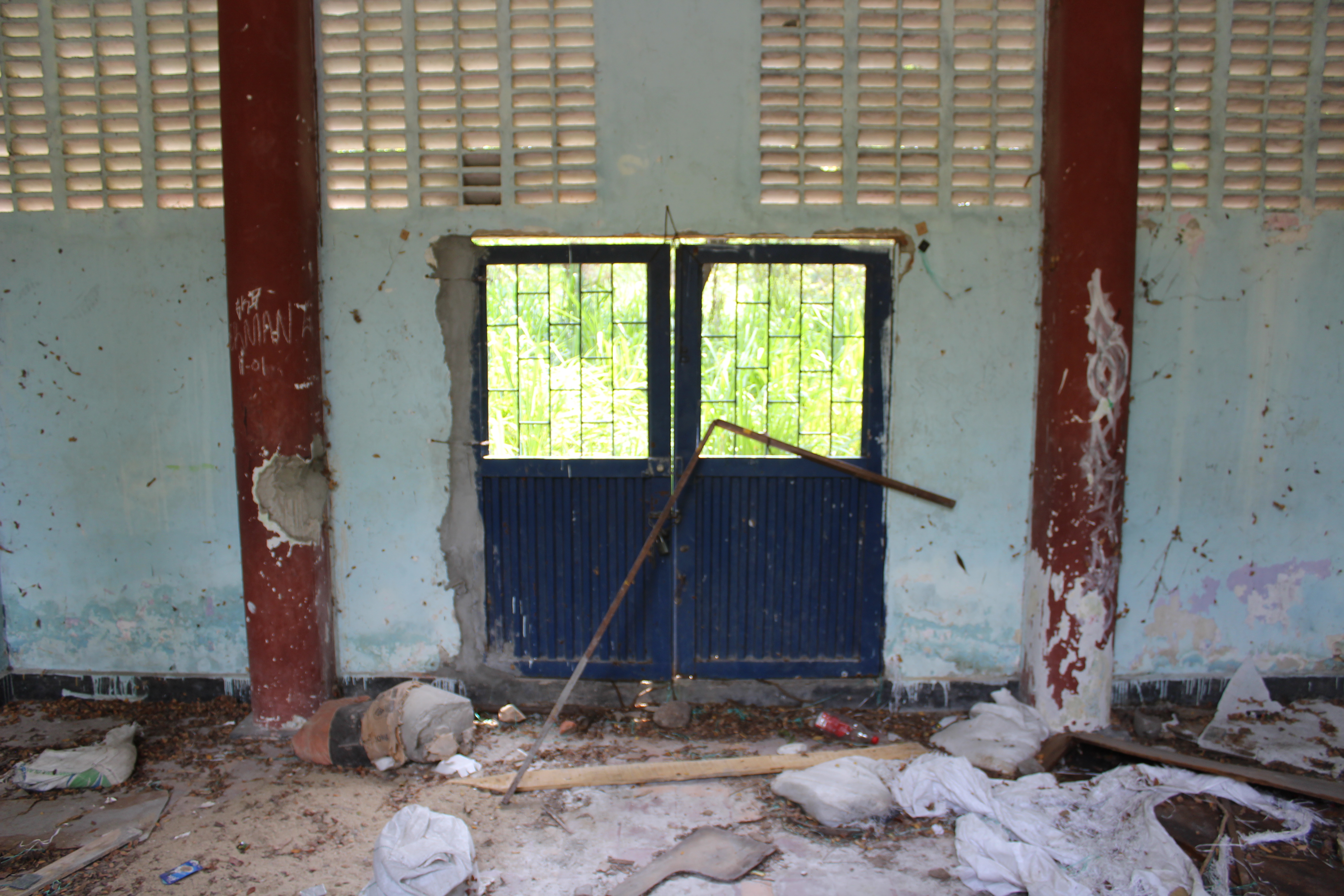 Colegio Santa Librada, un gigante casi en ruinas
